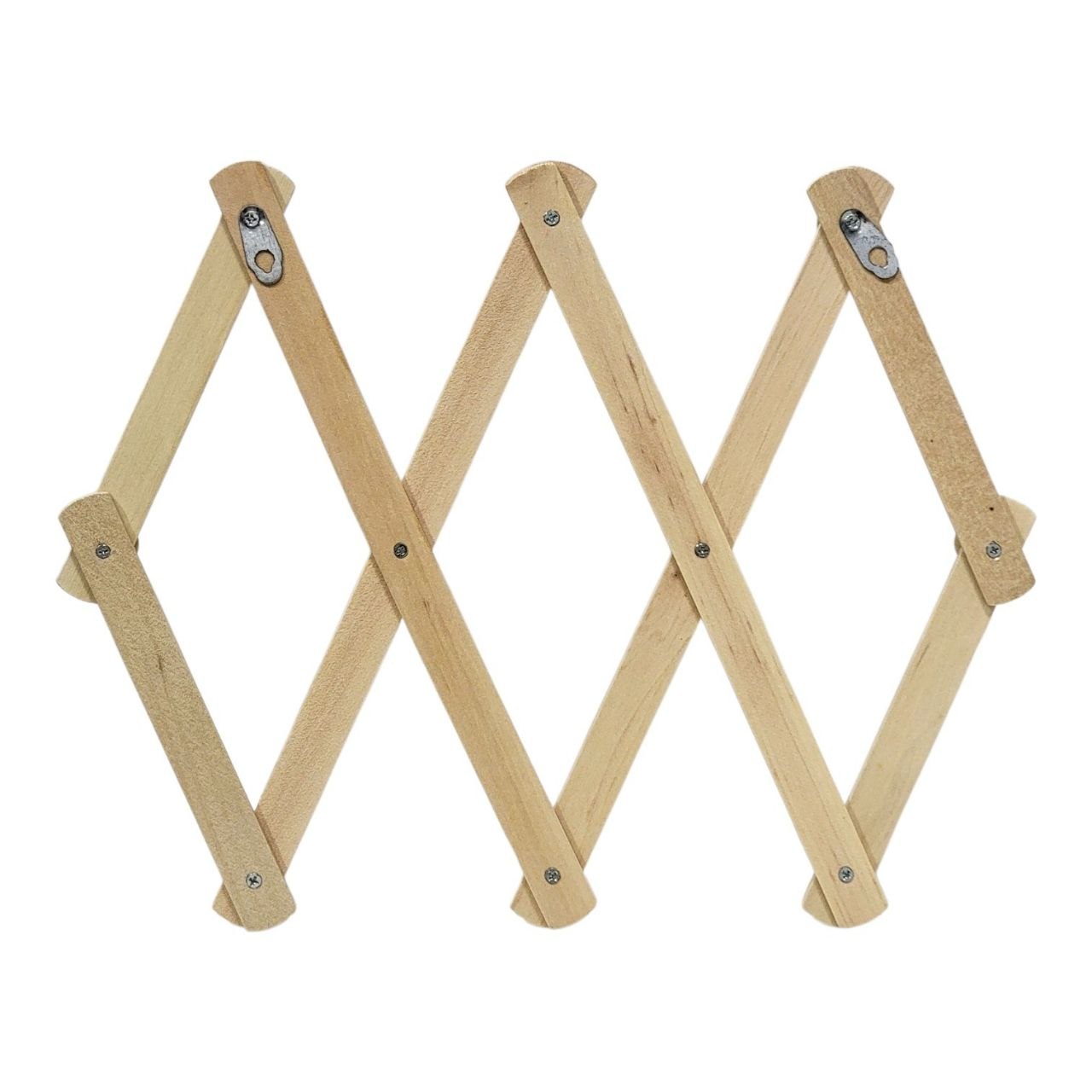 PERCHERO DE MADERA EXPANDIBLE CON 10 GANCHOS LOTUS