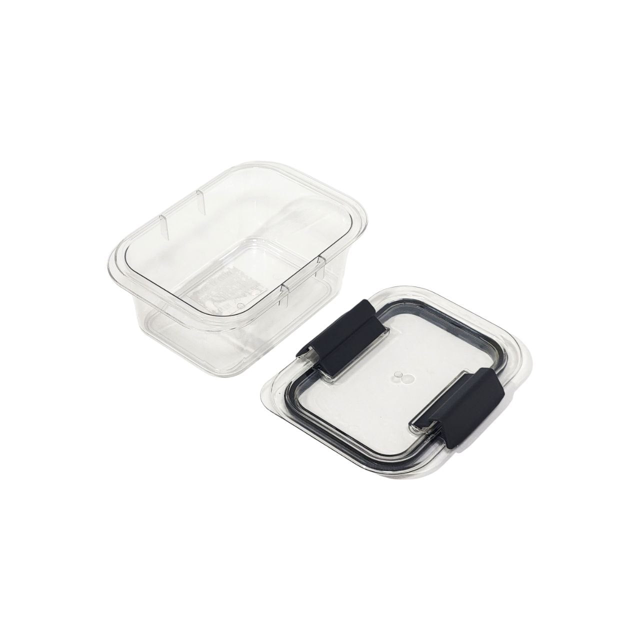 RECIPIENTE PANA PARA ALIMENTOS HERMETICO DE ACRILICO RESISTENTE 19X13X8CM
