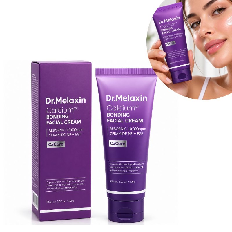 CREMA FACIAL REAFIRMANTE Y FORTIFICANTE CON REBORNIC Y COMPLEJO DE CALCIO DR MELAXIN 100G
