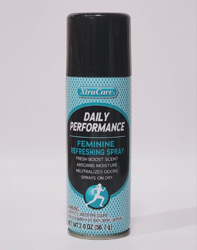 SPRAY INTIMO FEMENINO REFRESCANTE CON AROMA FRESH BOOST, ABSORBE LA HUMEDAD Y NEUTRALIZA OLORES XTRACARE 56.7G