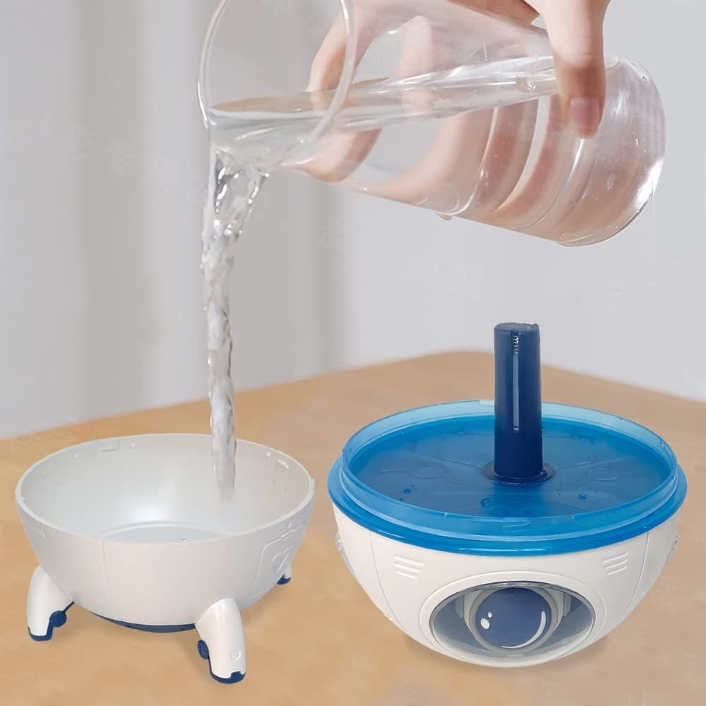 HUMIFICADOR PORTATIL CON DISEÑO DE CAPSULA ESPACIAL CON ASTRONAUTA 11X11CM 250ML