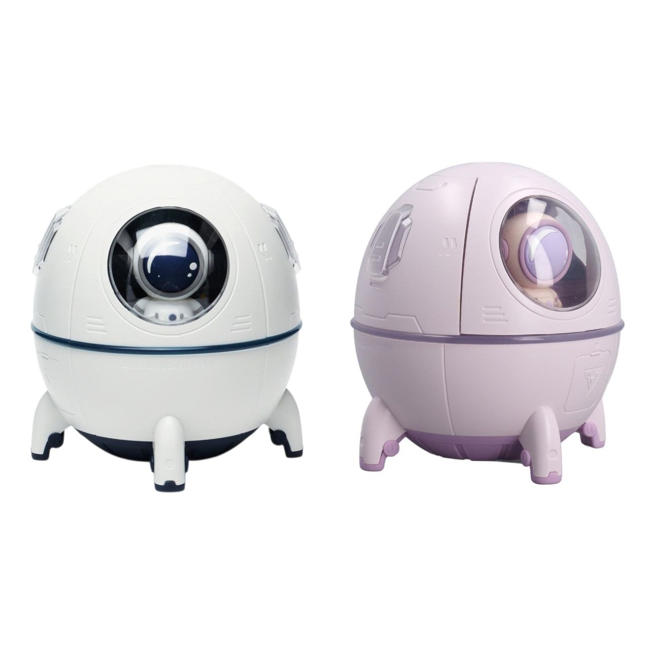 HUMIFICADOR PORTATIL CON DISEÑO DE CAPSULA ESPACIAL CON ASTRONAUTA 11X11CM 250ML