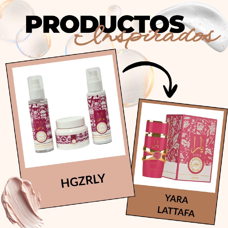 SET FACIAL TRIPLE HIDRATACION, ANTIARRUGAS Y ACLARANTE HGZRLY (AROMA SIMILAR YARA CANDY)