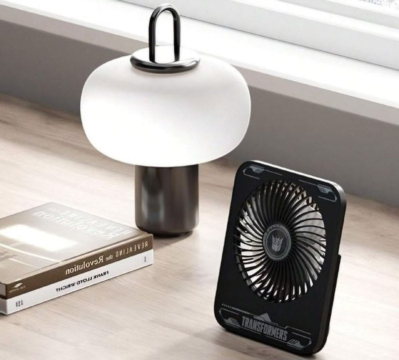 VENTILADOR DE ESCRITORIO PORTATIL, VIENTO FUERTE, SONIDO BAJO, TRES VELOCIDADES, RESISTENCIA DE ALTA DURACION TRANSFORMERS RISE OF THE BEASTS MEGATRON