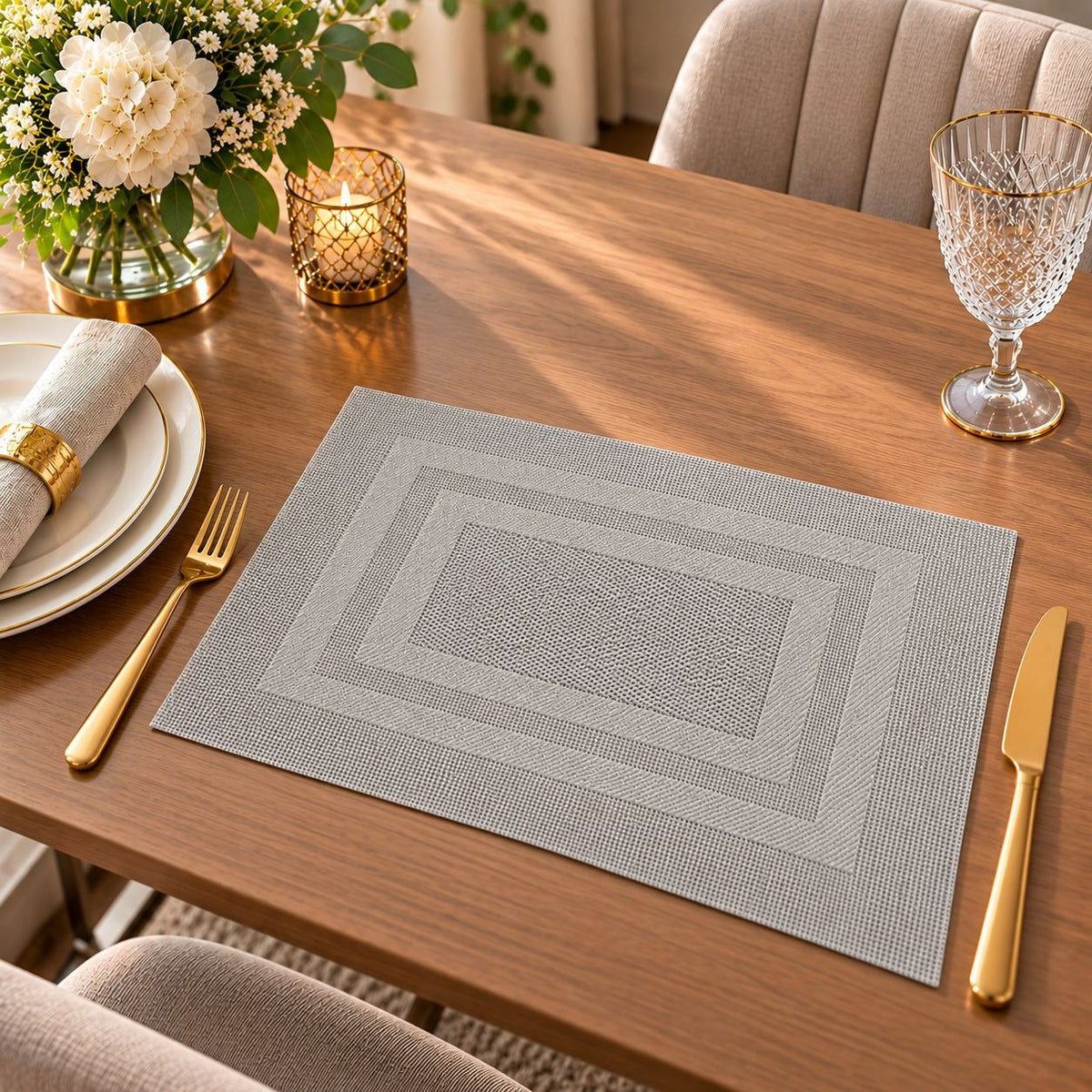 MANTEL INDIVIDUAL DE MESA LUXURY HOME LINENS