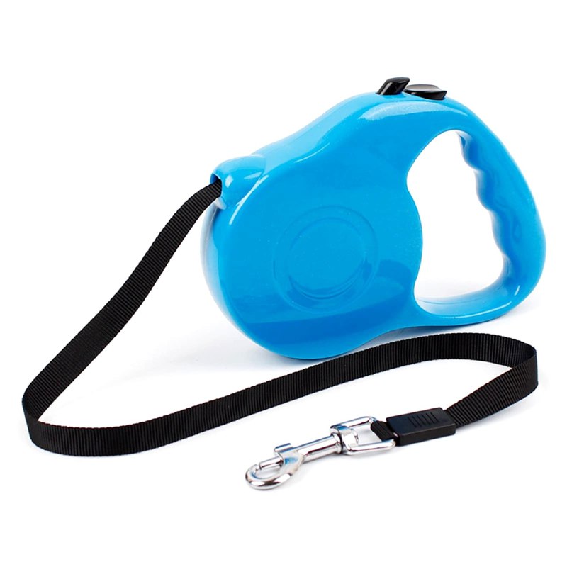 CORREA PARA PERROS RETRACTIL DISTANCIA DE 5M CARGA 33LBS MAXCOTAS