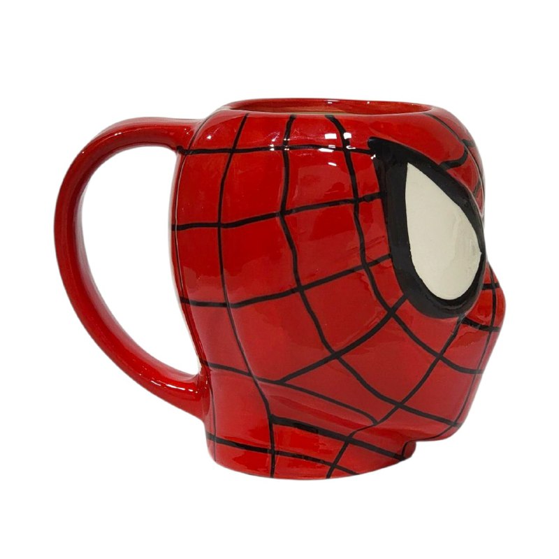 TAZA DE CERAMICA, RESISTENTE AL CALOR, MANGO CREATIVO DISEÑO ABS MARVEL SPIDER MAN