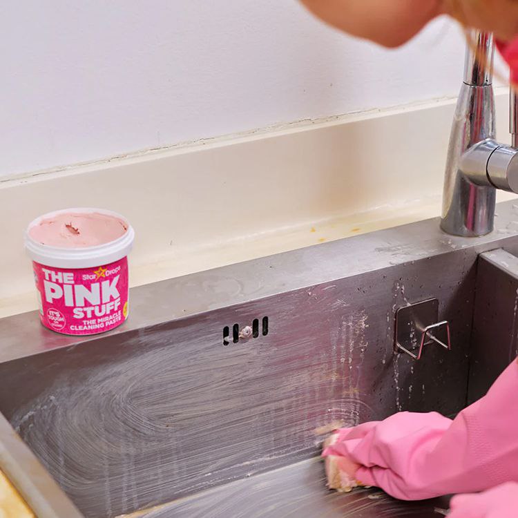 LIMPIADOR EN PASTA MILAGROSA PARA INTERIORES Y EXTERIORES THE PINK STUFF 850G