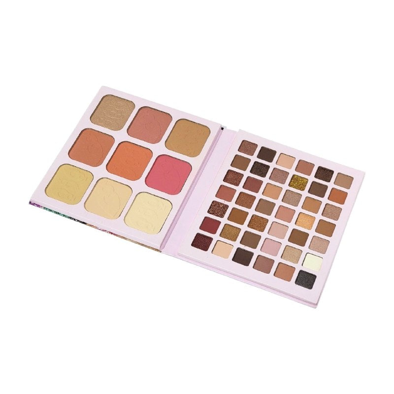 PALETA DE SOMBRAS DE OJOS TODO EN UNO CON POLVOS DE 51 TONOS BBROSE 11G