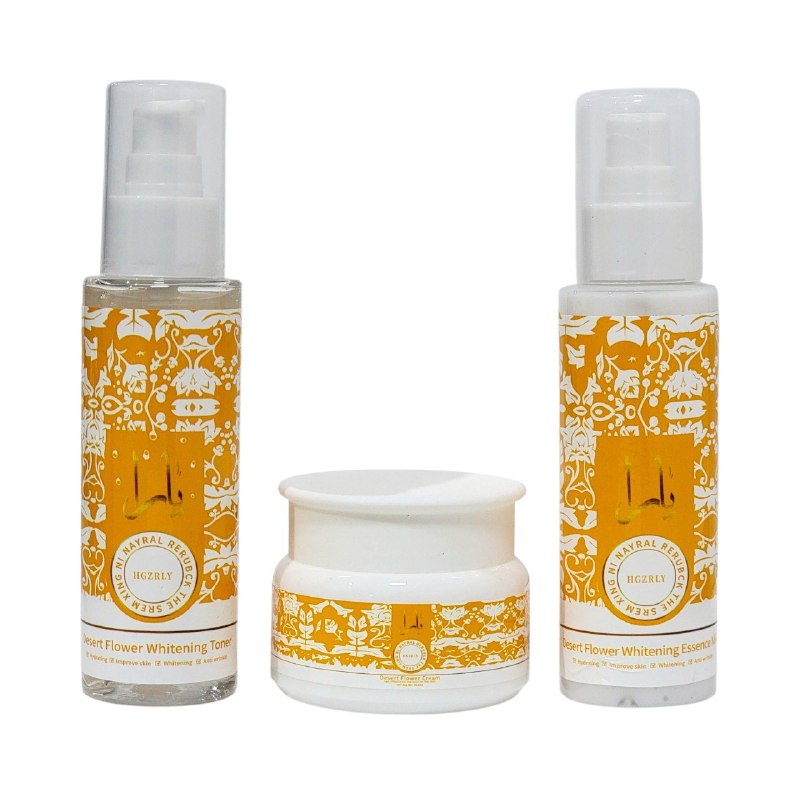SET DE CUIDADO FACIAL TRIPLE HIDRATACION Y EFECTO ACLARANTE HGZRLY (AROMA SIMILAR YARA TOUS)