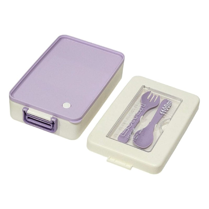 LONCHERA CON SEPARADOR Y CUBIERTOS, CAPACIDAD 1100ML LUNCH BOX DELICIOUS LUNCH