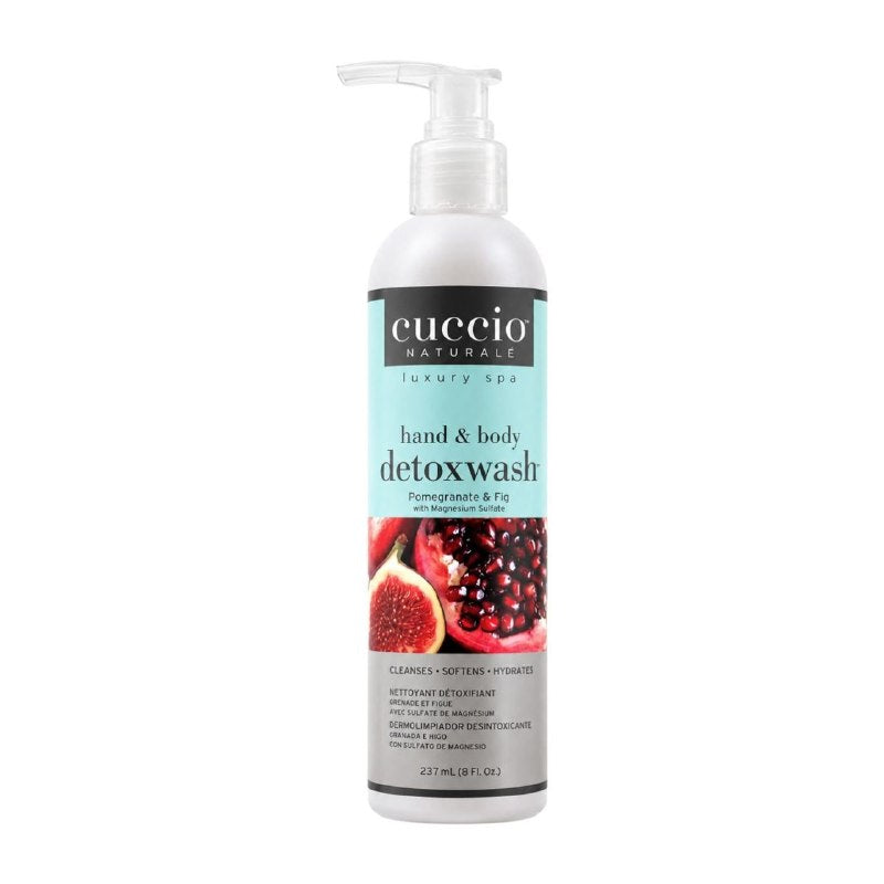 CREMA CORPORAL LIMPIADORA E HIDRATANTE CON SULFATO DE MAGNESIO CON AROMA GRANADA E HIGO CUCCIO 237ML