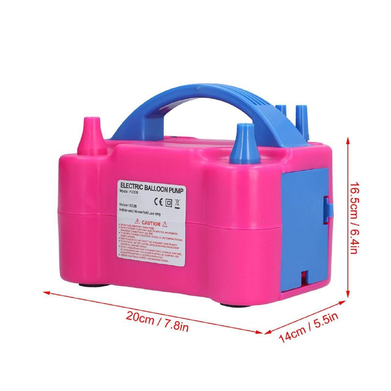 MAQUINA INFLADORA BOMBA ELECTRICA PARA INFLAR GLOBOS ELECTRIC BALL OON PUMP 73005