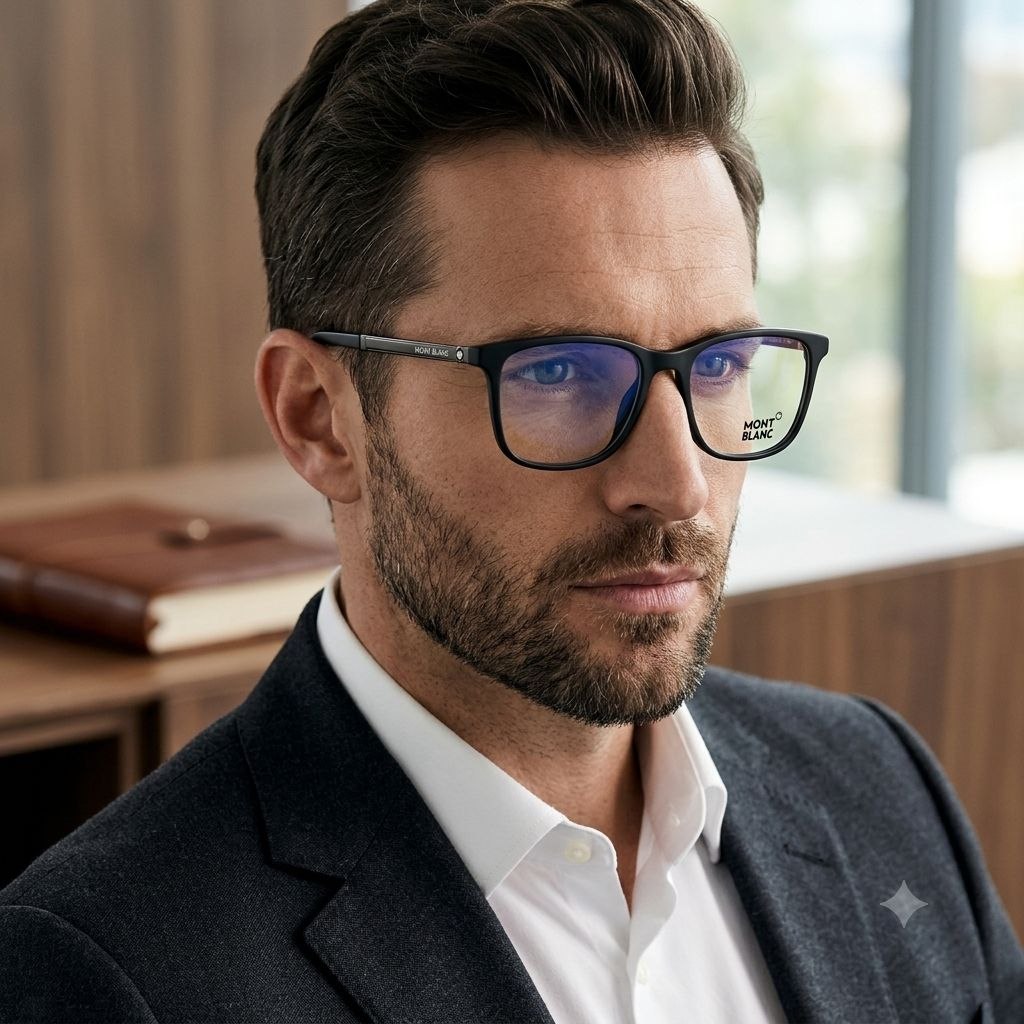 LENTES ORIGINALES PARA GRADUAR PARA CABALLERO MONT BLANC