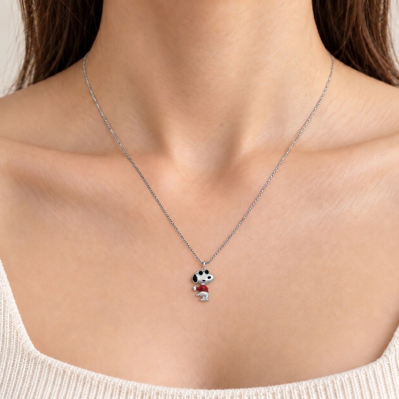 DIJE DE PLATA 9.25 CON DISEÑO DE SNOOPY 4.1G
