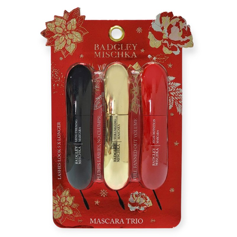SET DE RIMEL EN TRIO BADGLEY MISCHKA 5ML