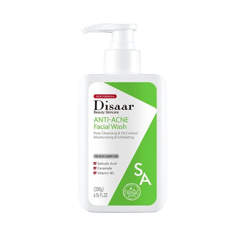JABON FACIAL ANTI ACNE LIMPIEZA DE POROS CONTROL DE GRASA DISAAR 200G