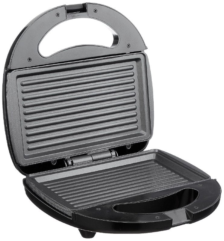 MAQUINA SANDWICHERA KJ-102 RECUBRIMIENTO ANTIADHERENTE, PLASTICO RESISTENTE AL CALOR, INDICADOR DE ENCENDIDO, 750W FUERZA SOKANY