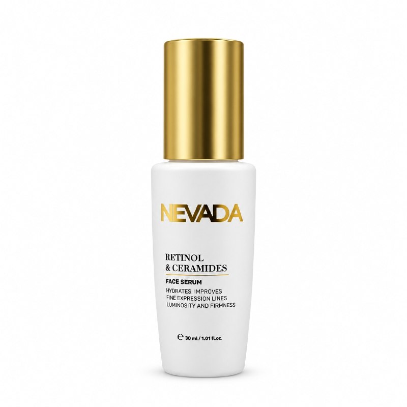 SUERO FACIAL ANTIEDAD HIDRATANTE Y REAFIRMANTE CON RETINOL Y CERAMIDAS NEVADA 30ML