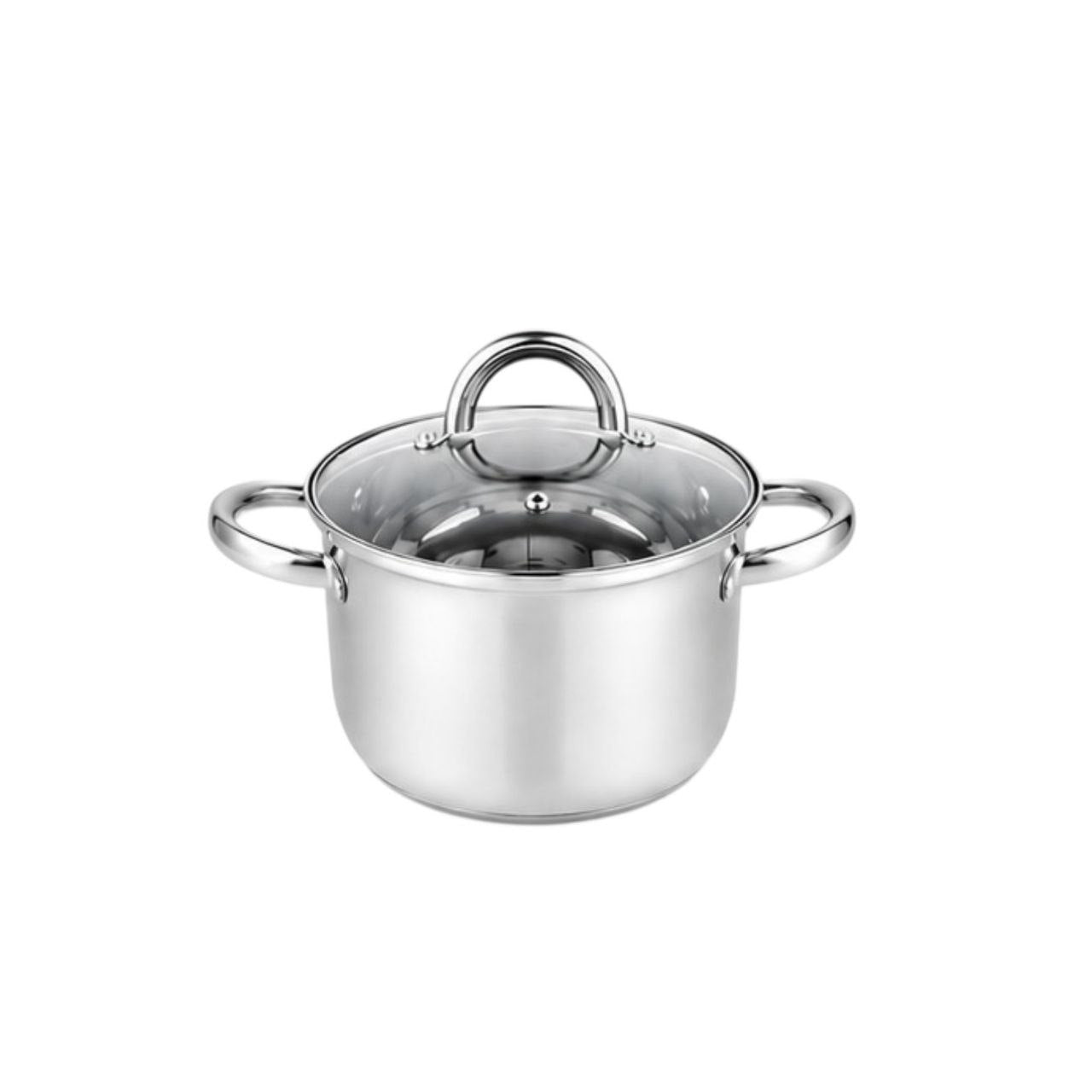 JUEGO DE OLLAS CON TAPA DE VIDRIO ROMA COLLECTIONS 14 PZAS