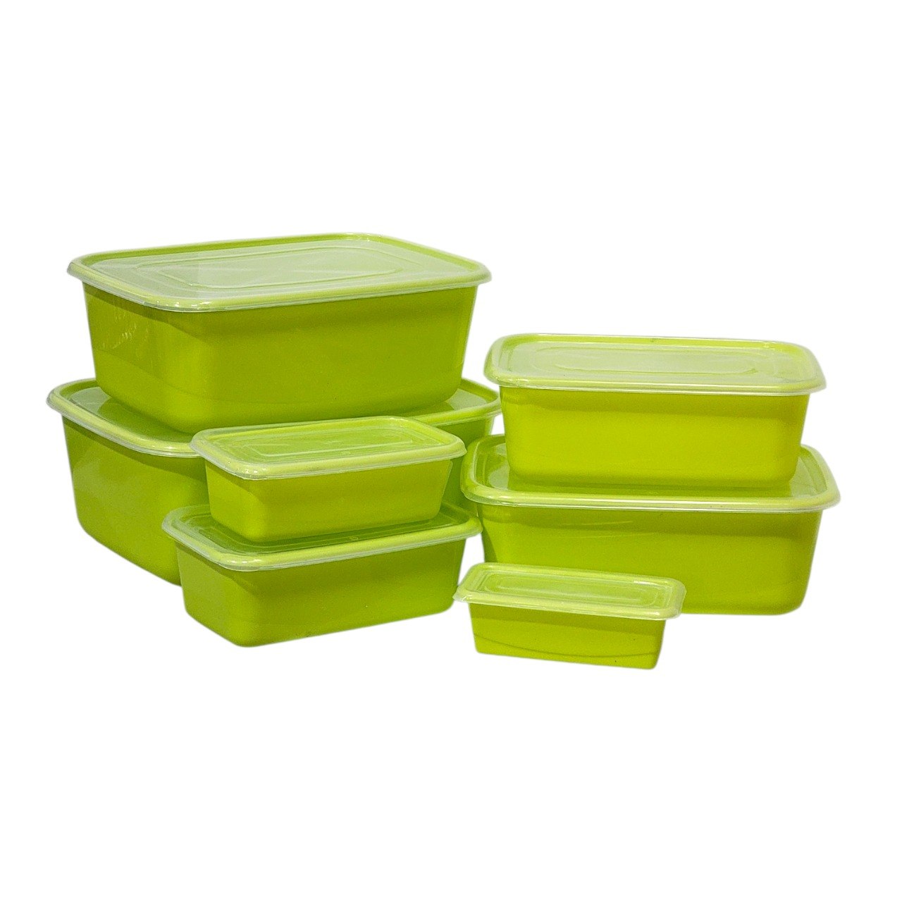 SET DE RECIPIENTES PANAS PARA ALIMENTOS HERMETICOS APILABLES 7PCS PRINCEWARE