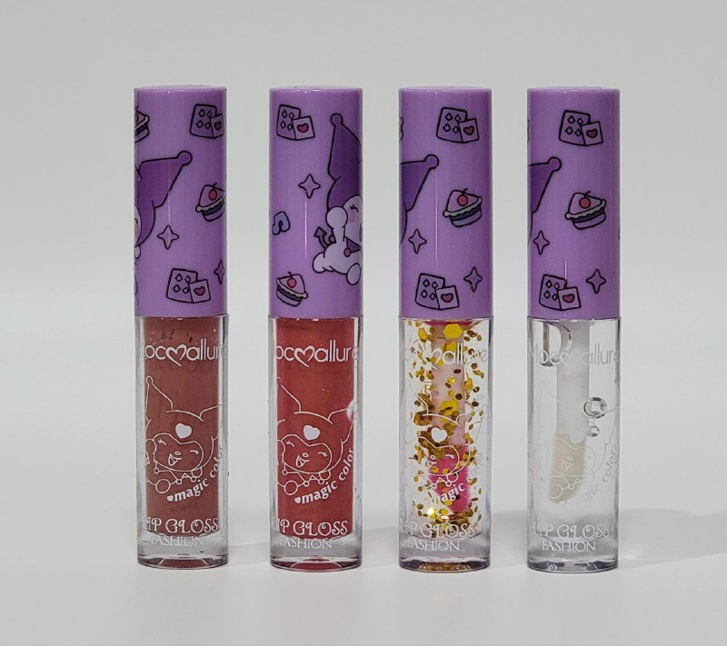 BRILLO DE LABIOS DE MODA MAGICO, LABIOS RECORDETES, LARGA DURACION, 6 TONOS EN CAJITAS MOC ALLURE
