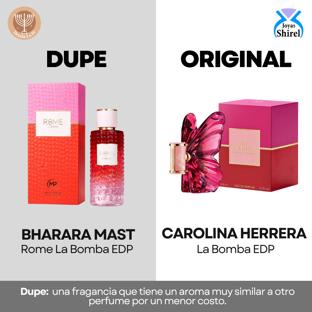 BHARARA ROME LA BOMBA EDP 100ML (M) (DUPE CAROLINA HERRERA LA BOMBA EDP)