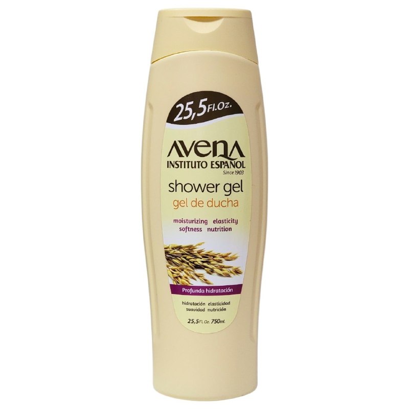 GEL DE DUCHA HIDRATANTE DE AVENA HIPOALERGENICO AVENA INSTITUTO ESPAÑOL  750ML