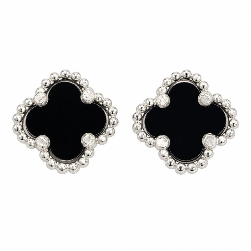 ARITOS DE PLATA 9.25 CON DISEÑO DE FLOR MEDIDA: 1CM PESO: 2.3CM