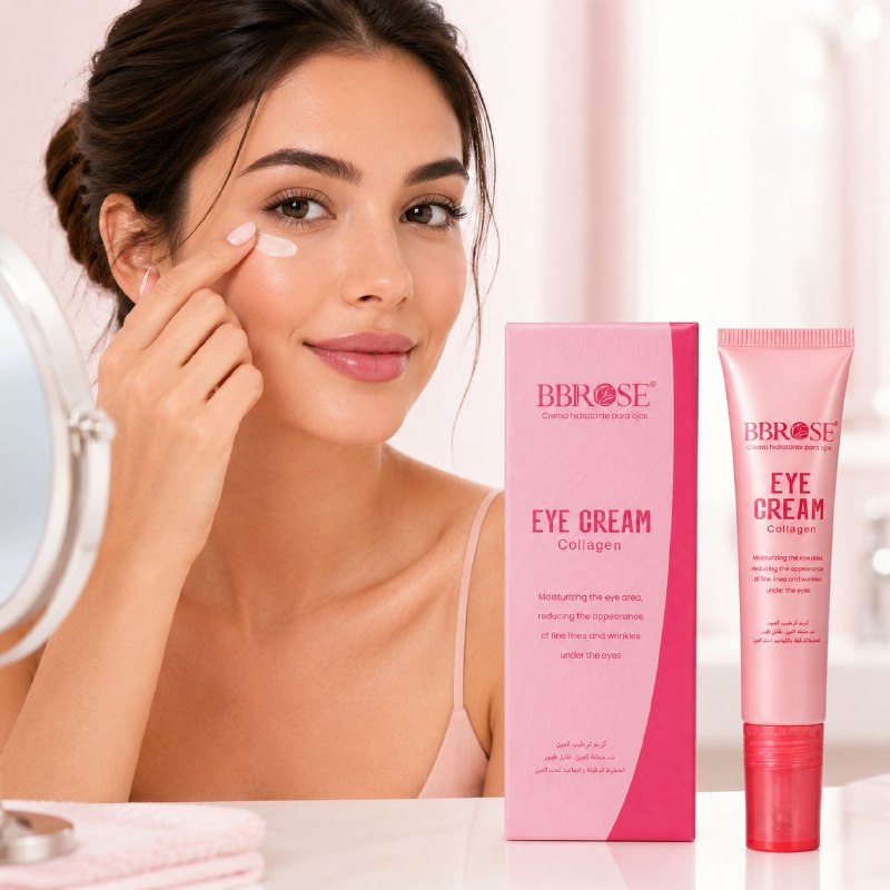 CREMA FACIAL PARA CONTORNO DE OJOS HIDRATANTE Y ANTIEDAD CON COLAGENO BBROSE 20ML