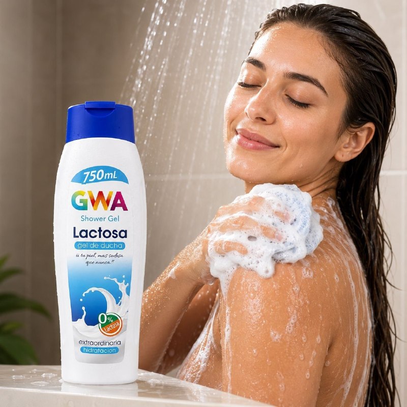 GEL DE DUCHA HIDRATANTE DE LECHE GWA CORPORATIONS 750ML
