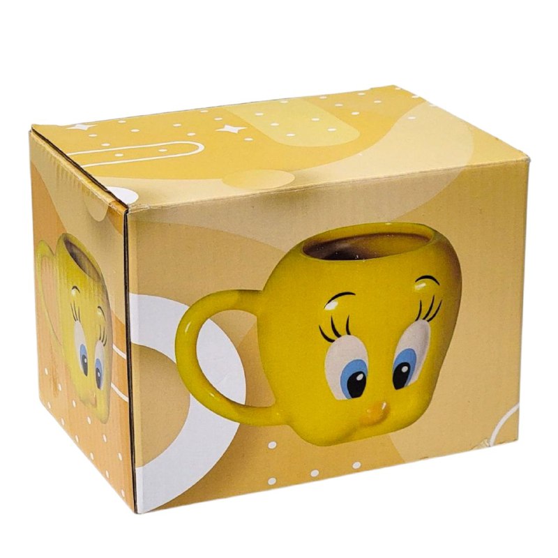 TAZA DE CERAMICA, RESISTENTE AL CALOR, MANGO CREATIVO DISEÑO PIOLIN