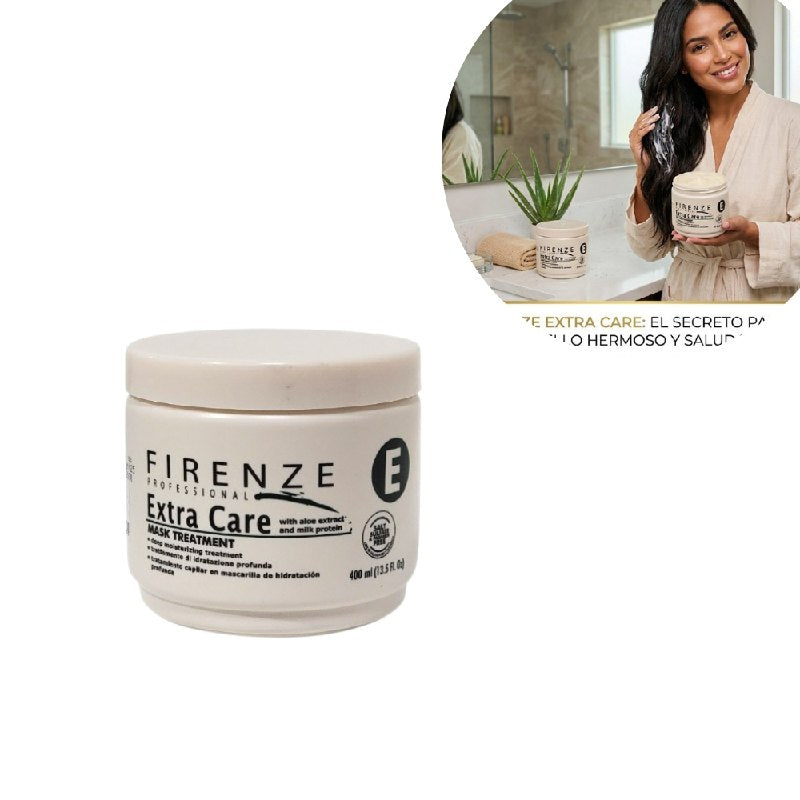 MASCARILLA CAPILAR RESTAURADORA E HIDRATANTE INTENSIVA SIN SAL FIRENZE 400ML
