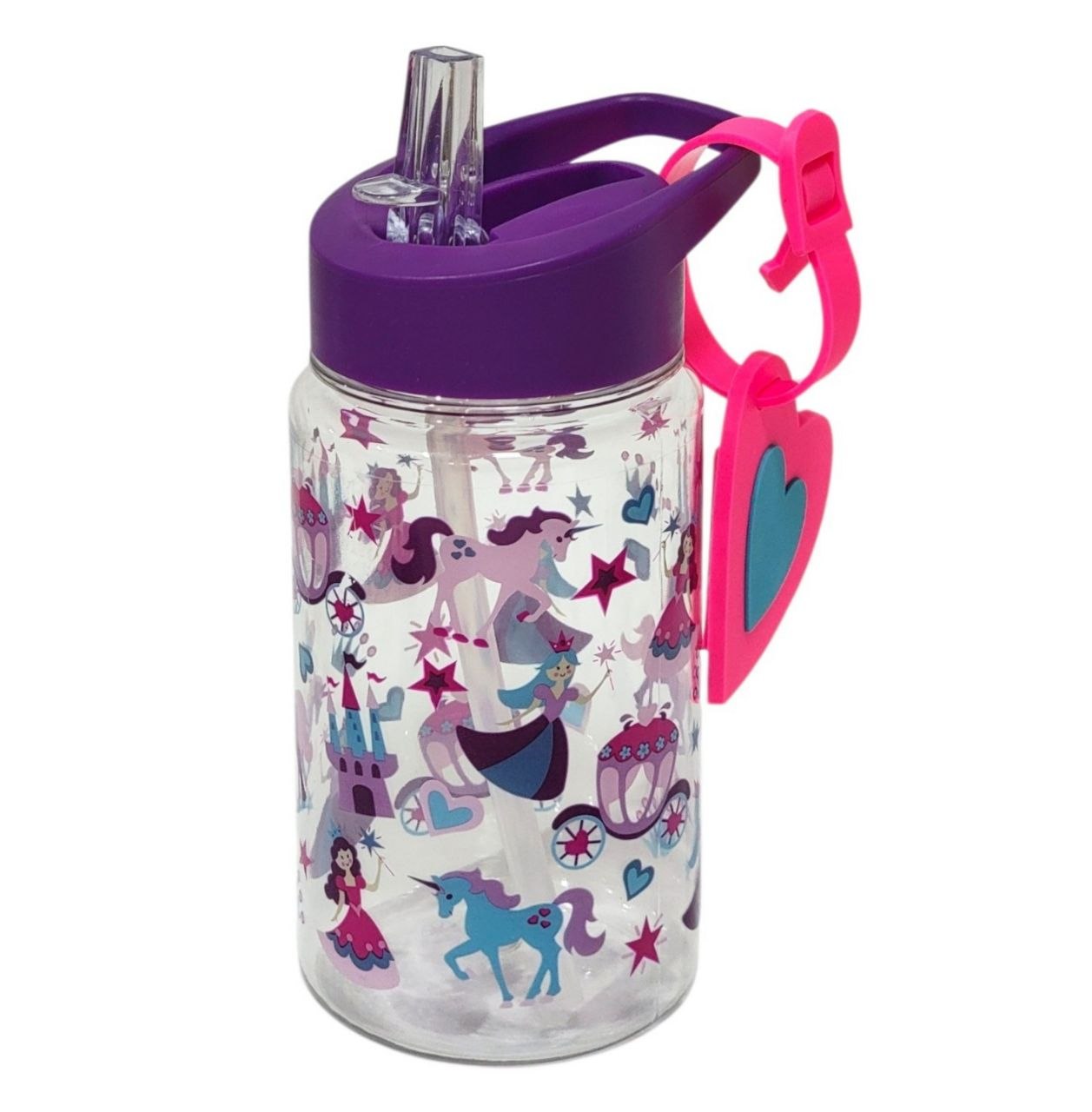 BOTE DE AGUA CON DISEÑO INFANTIL PRINCESAS LIFE ART