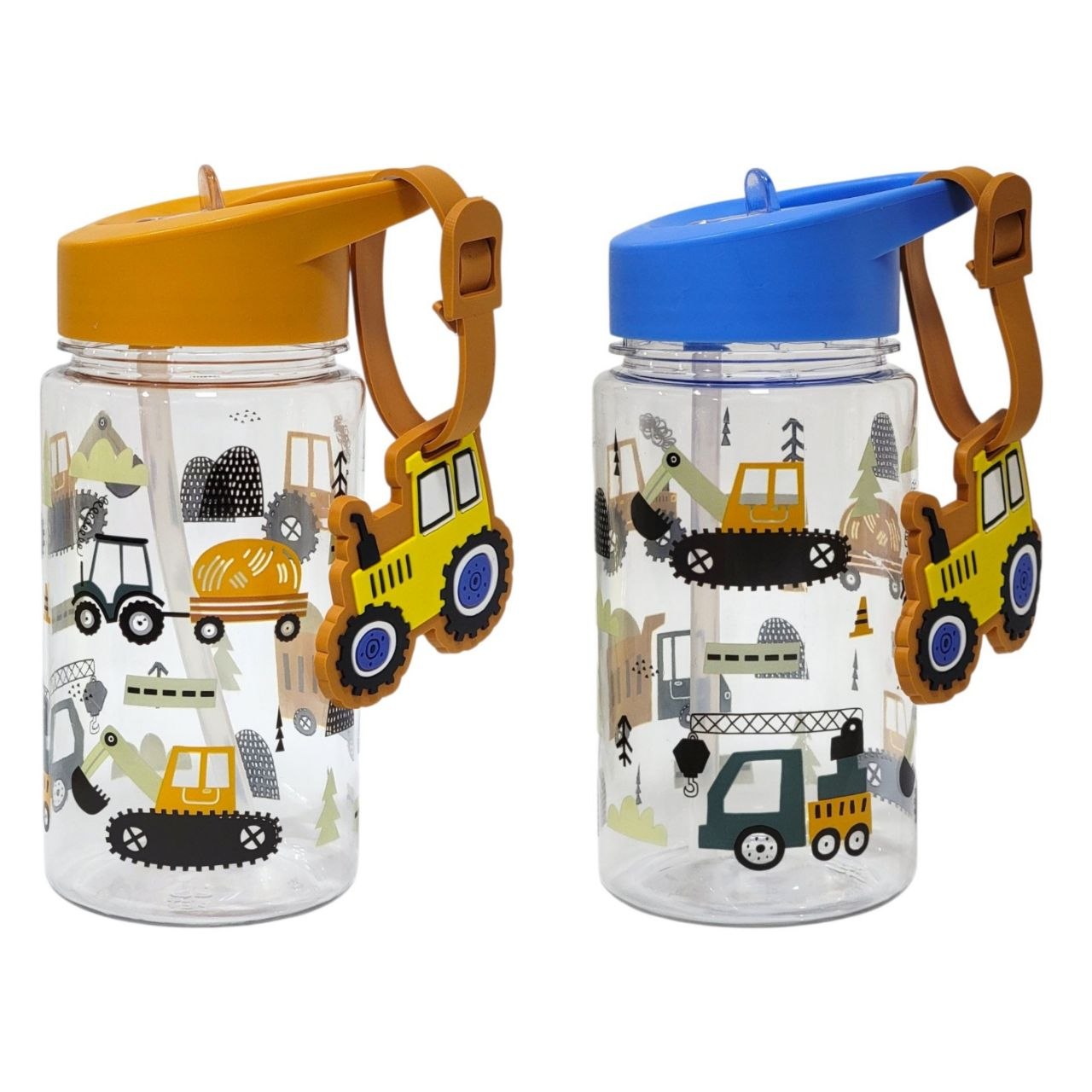 BOTE DE AGUA CON DISEÑO INFANTIL CAMION LIFE ART