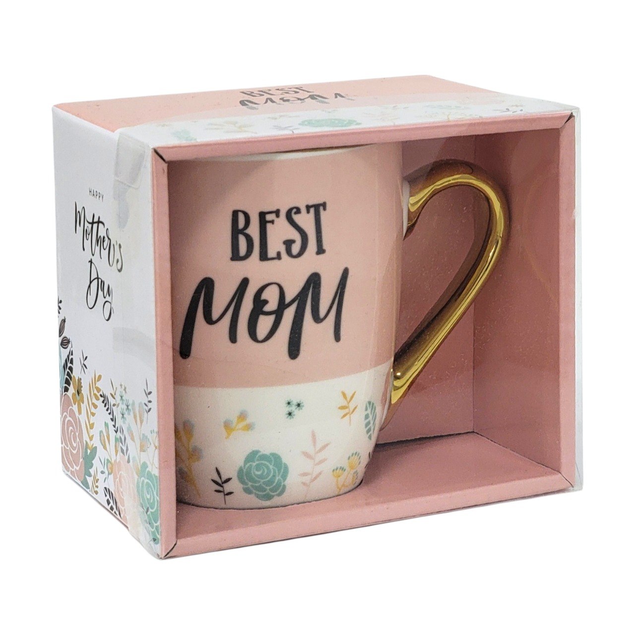 TAZA DE REGALO PARA MAMÁ LIFE ART 350ML 8X5X10CM