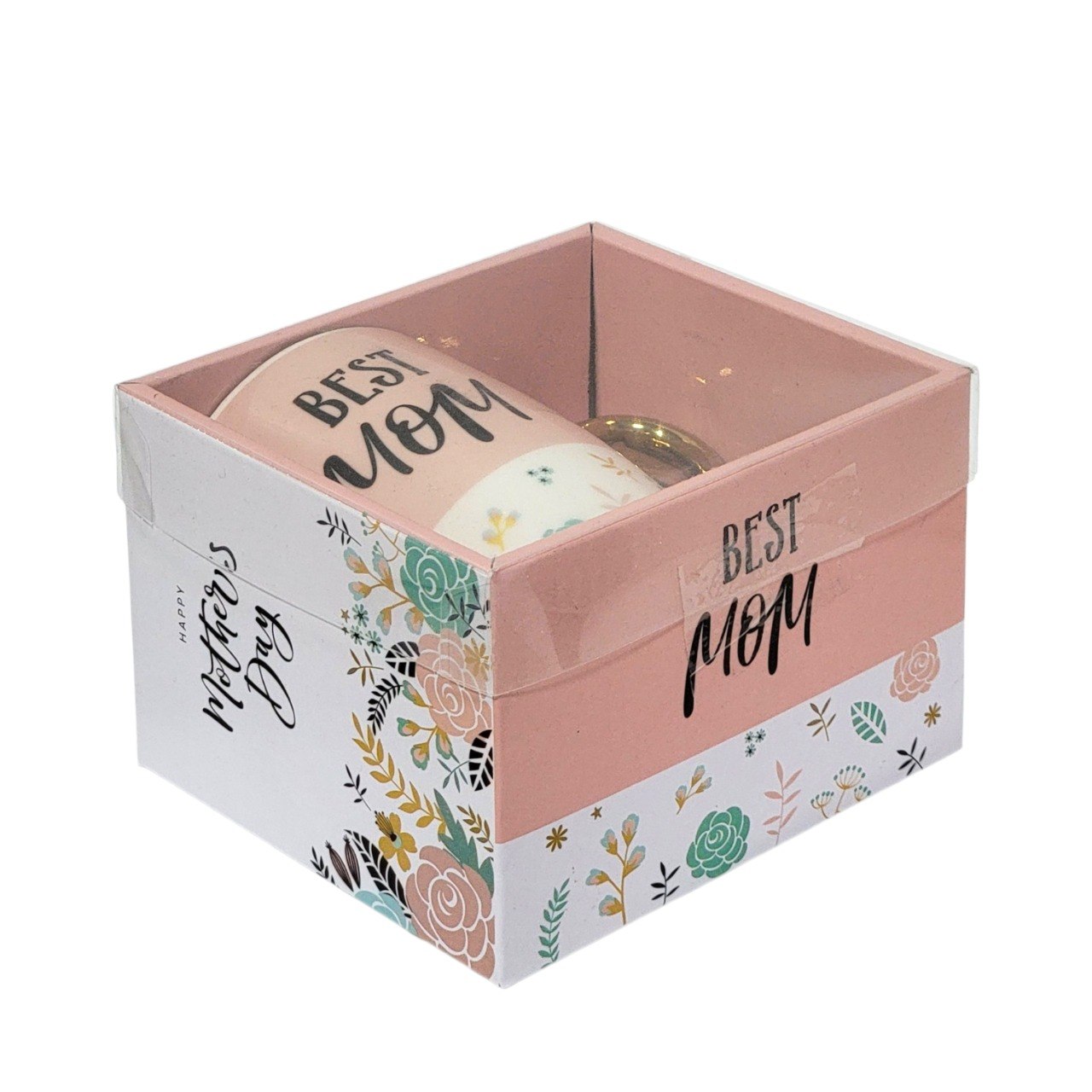 TAZA DE REGALO PARA MAMÁ LIFE ART 350ML 8X5X10CM
