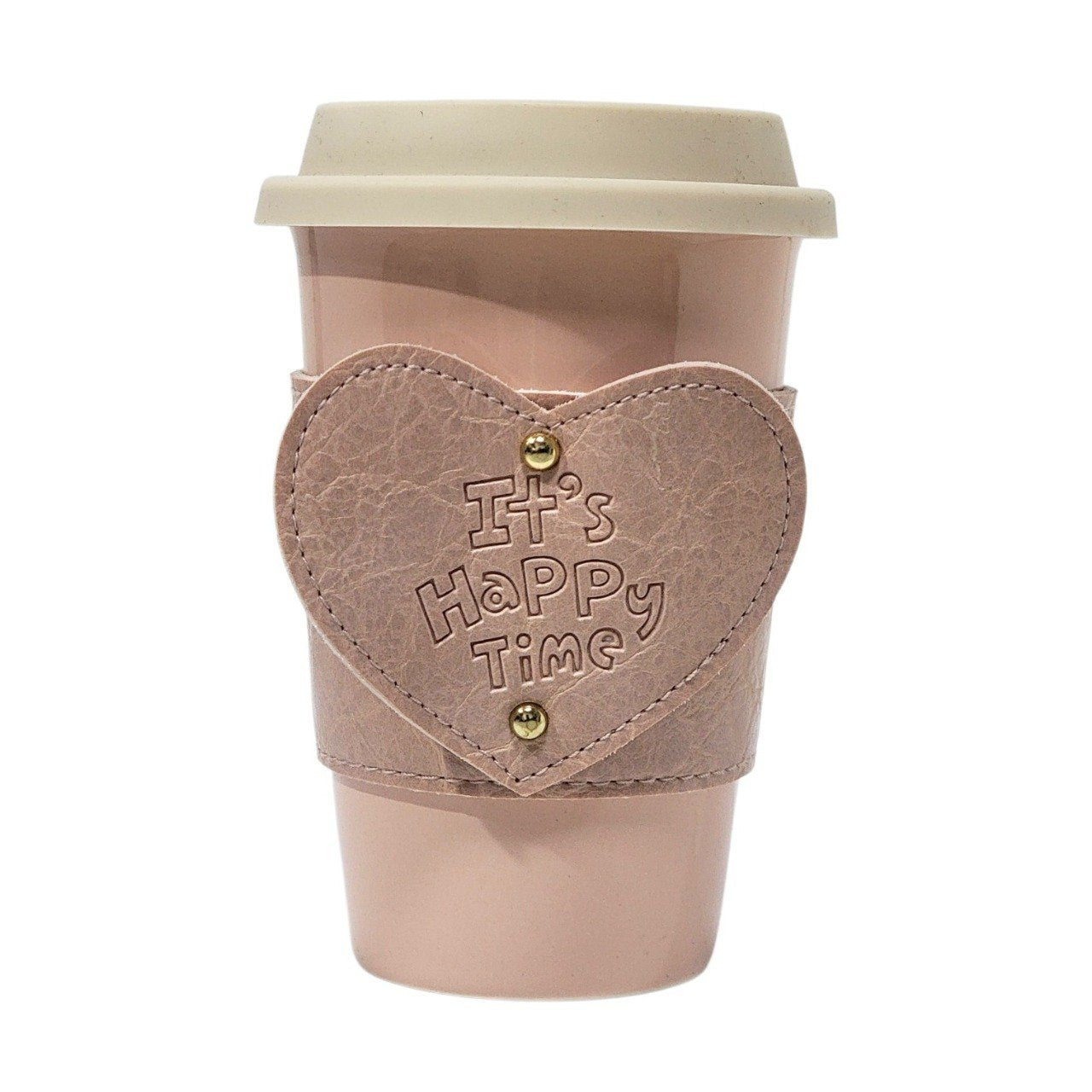 VASO PORTATIL REUTILIZABLE TERMICO CON FUNDA LIFE ART 380ML