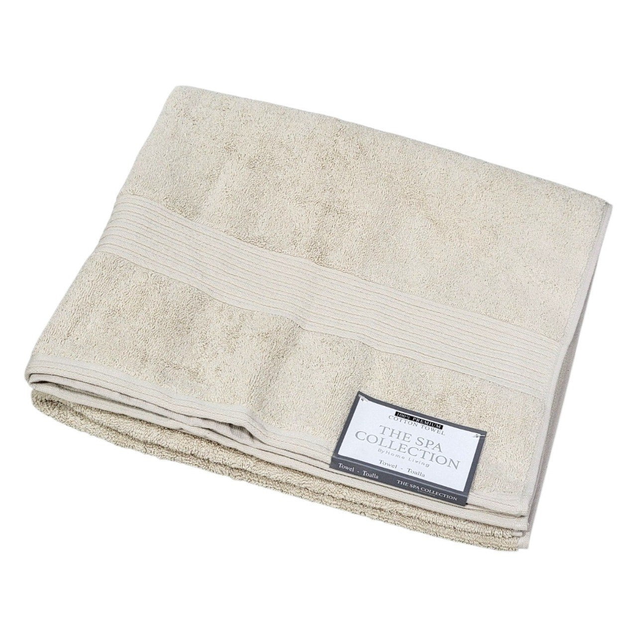 TOALLA DE BAÑO PARA CUERPO 100% ALGODON DE SECADO RAPIDO THE SPA COLLECTION 76X147CM