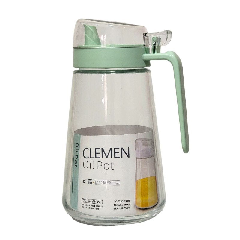 BOTELLA DISPENSADORA DE ACEITE O VINAGRE CON VERTIDO FACIAL MEKTA CLEMEN OIL PLOT 650ML