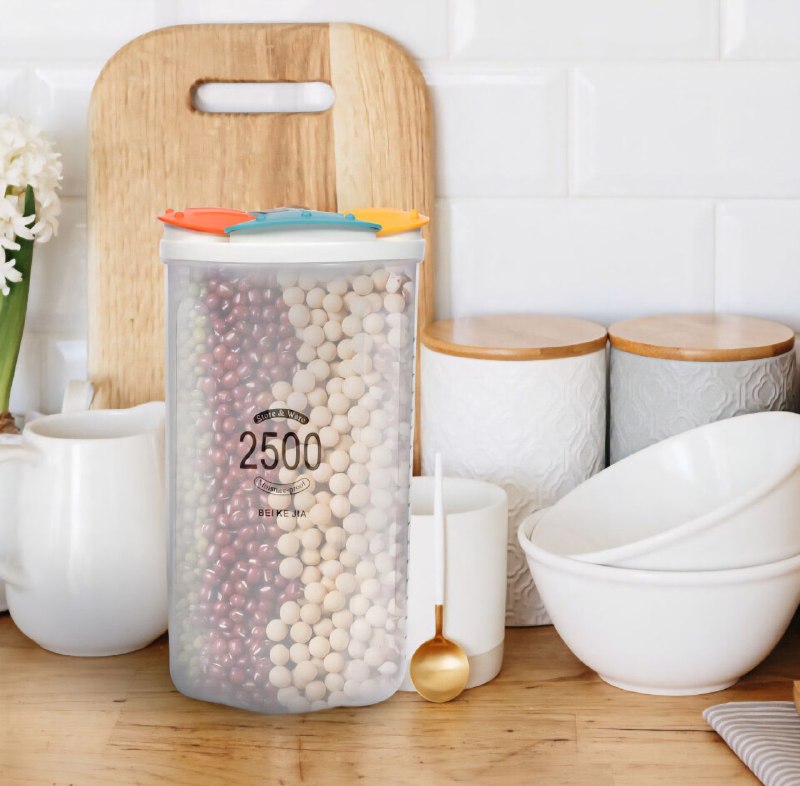RECIPIENTE DE ALMACENAMIENTO PARA ALIMENTOS HERMETICO MULTIDIVISION 2500ML