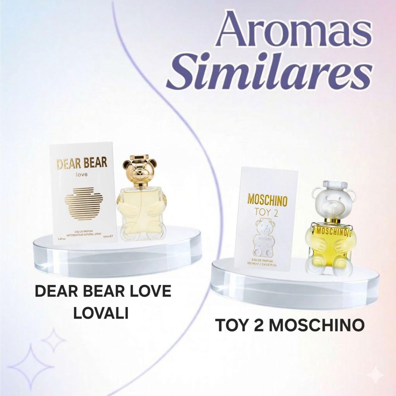 LOVALI DEAR BEAR LOVE EDP 100ML (M) (AROMA SIMILAR A TOY 2 MOSCHINO)
