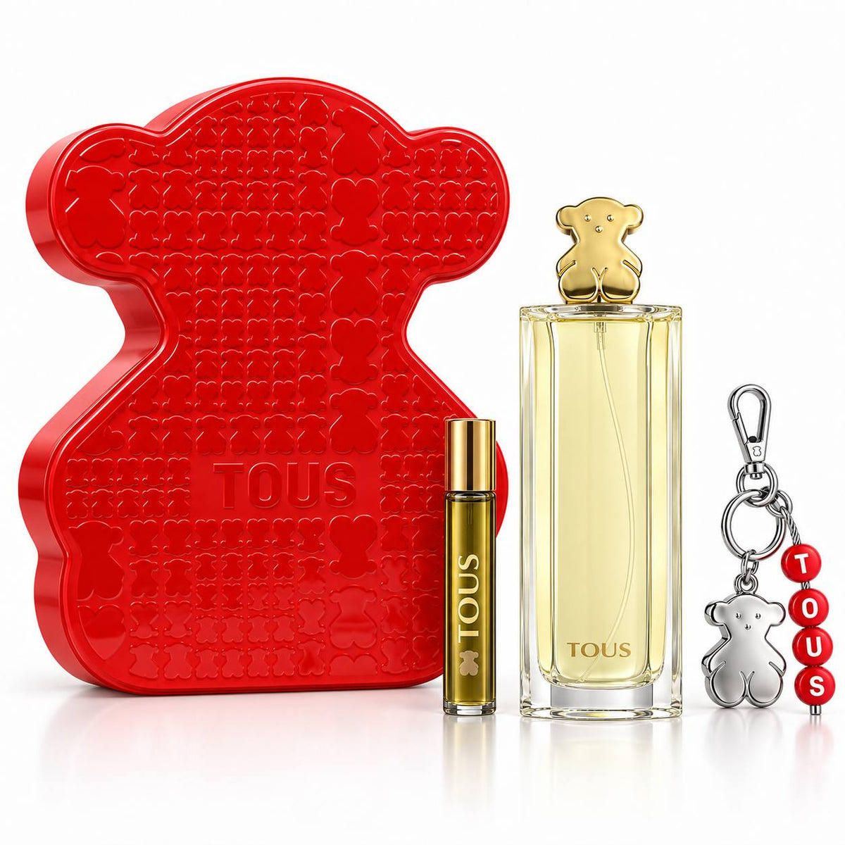 TOUS GOLD FOR WOMEN EDP 90ML EDP 10ML LLAVERO (M)