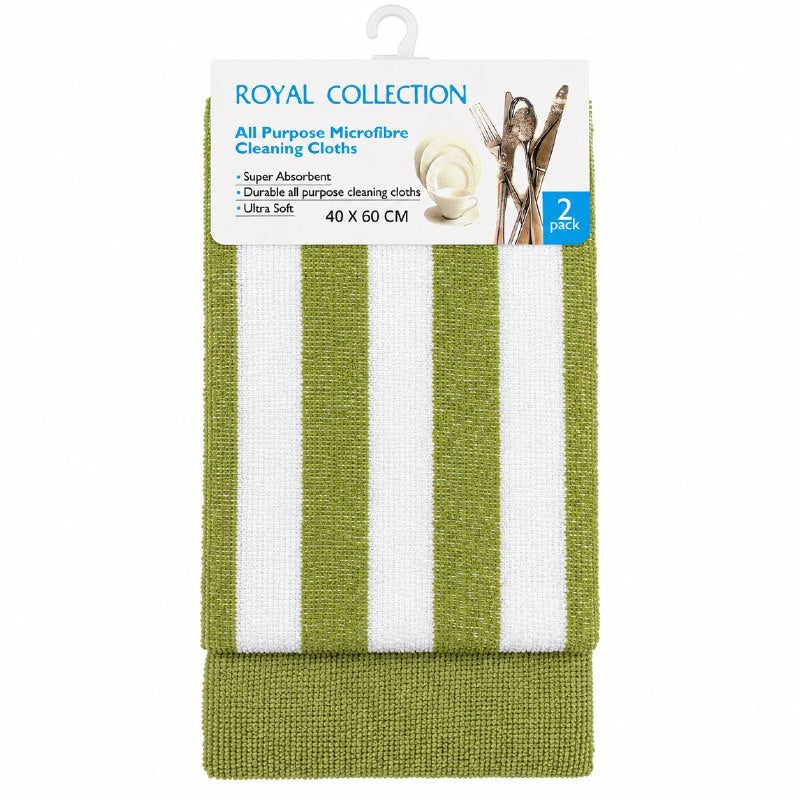 SET DE 2 TAPOS DE MICROFIBRA MULTIUSOS ROYAL COLLECTION 40X60CM