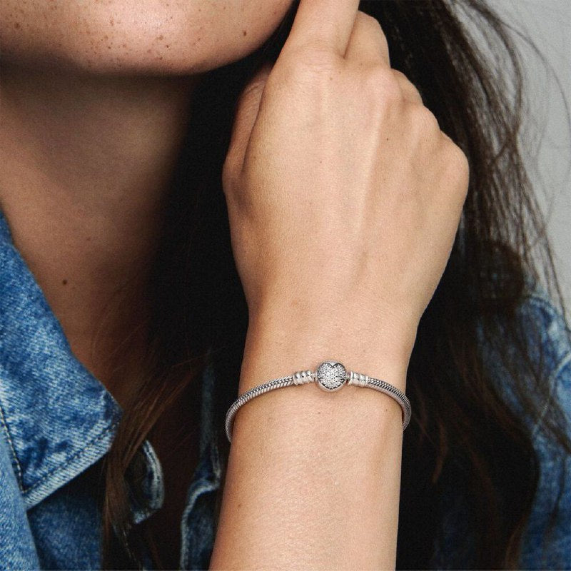 PAND11 PULSERA PANDORA PLATA 9.25