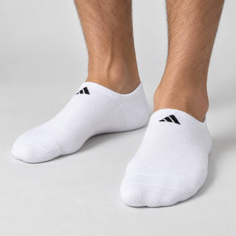 CALCETA TOBILLERA ADIDAS ORIGINAL 6 PARES TALLA HOMBRE : 8-12 TALLA MUJER 10-13