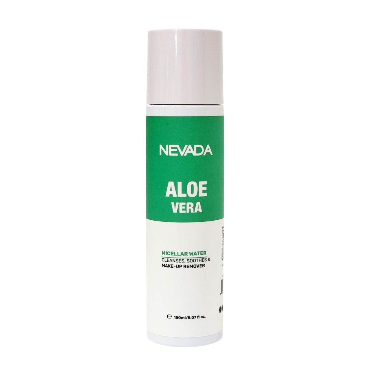 AGUA MICELAR LIMPIADORA Y DESMAQUILLANTE CALMANTE CON EXTRACTO DE ALOE VERA NEVADA 150ML