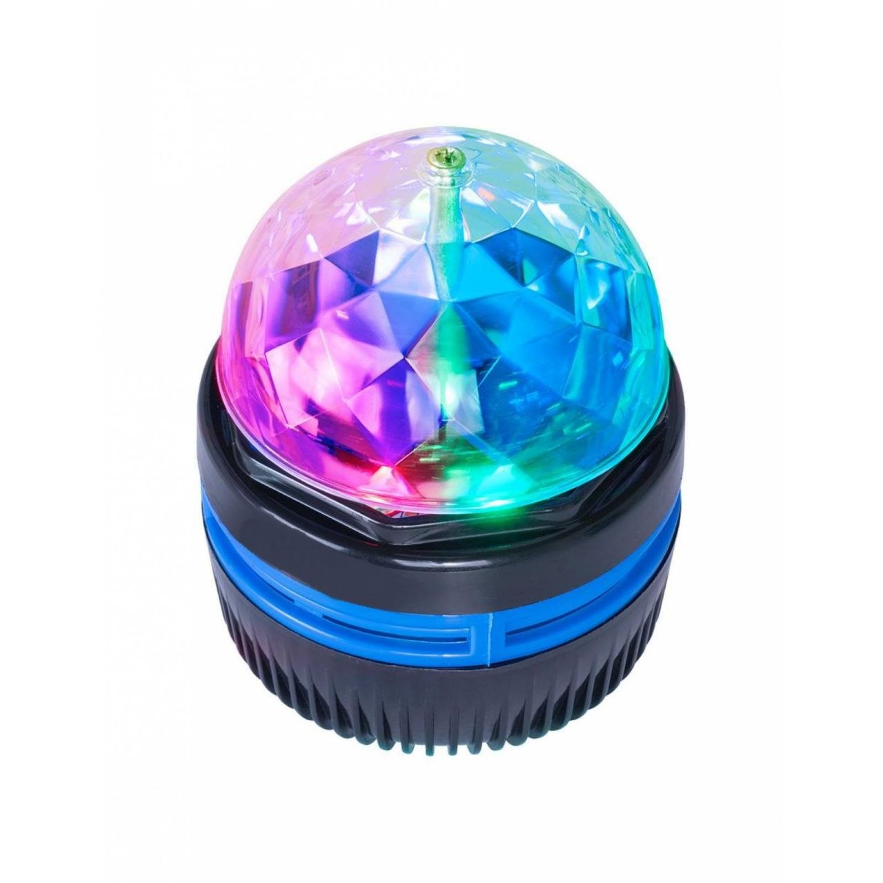PROYECTOR DE LUCES LEC MULTICOLOR GIRATORIO CON CONEXION USB