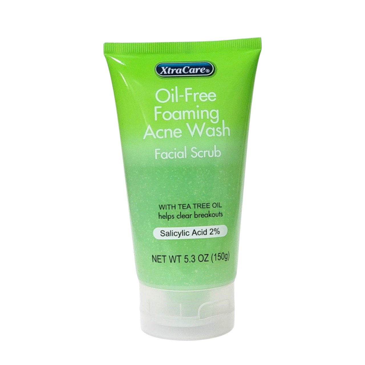 EXFOLIANTE FACIAL ESPUMOSO SIN ACEITE PARA EL ACNE CON ACIDO SALICILICO XTRACARE 150G