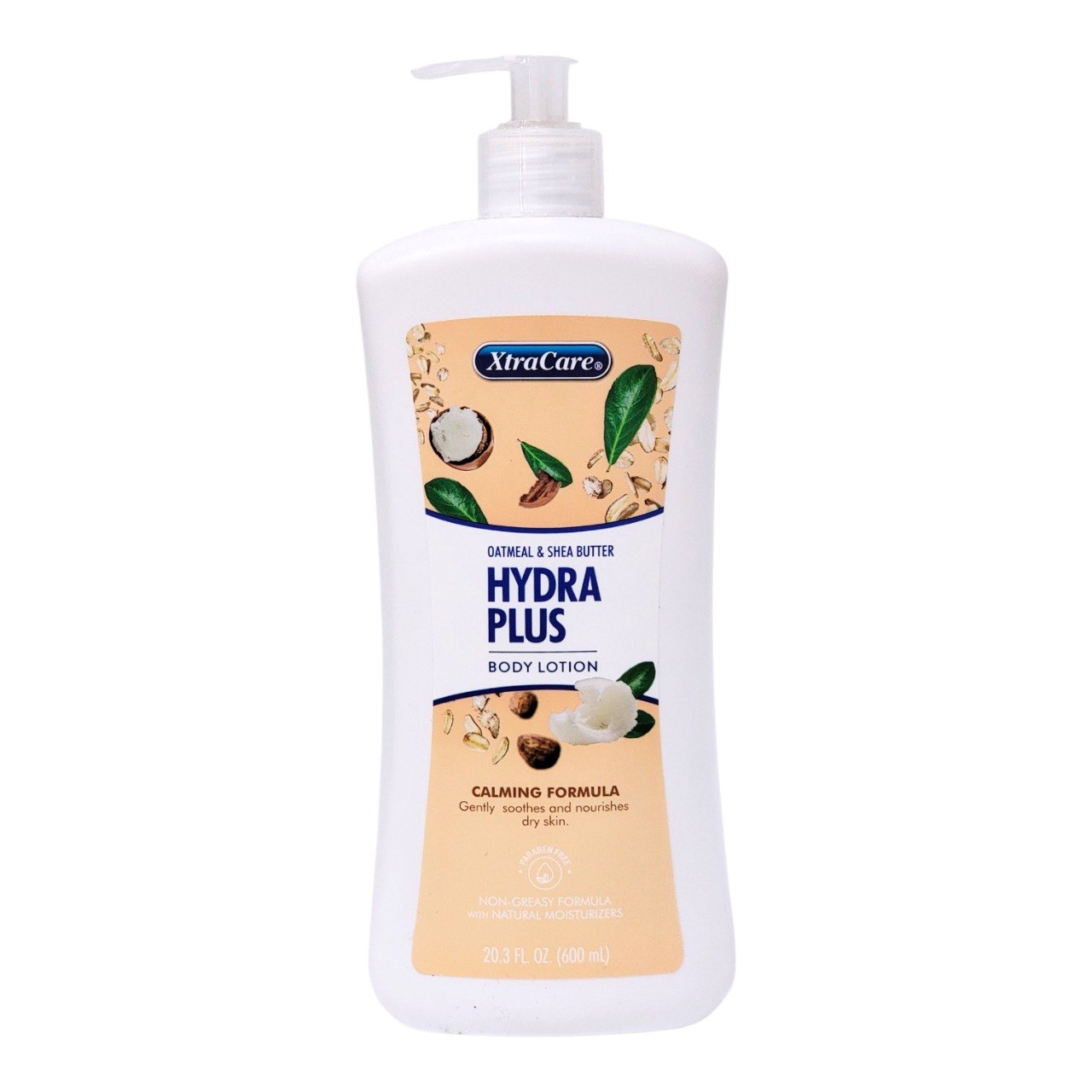 CREMA CORPORAL HIDRATANTE Y PROTECTORA PARA PIEL SENSIBLE CON MANTECA DE KARITE Y AVENA XTRACARE 600ML
